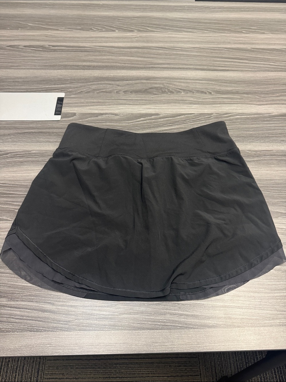 Women's Black Active Skort with Built-In Liner